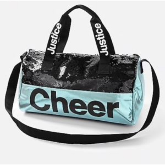 justice gym bag